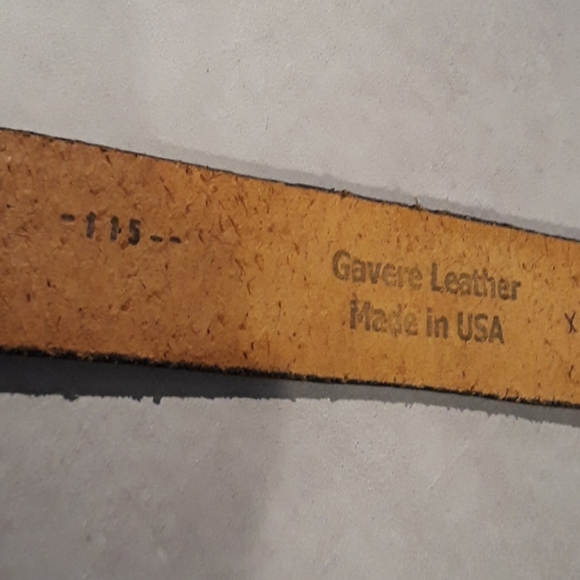 Firefighter Leather xsmall belt - Picture 3 of 6